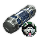 Snowy Sled Dog Enhanced Cells